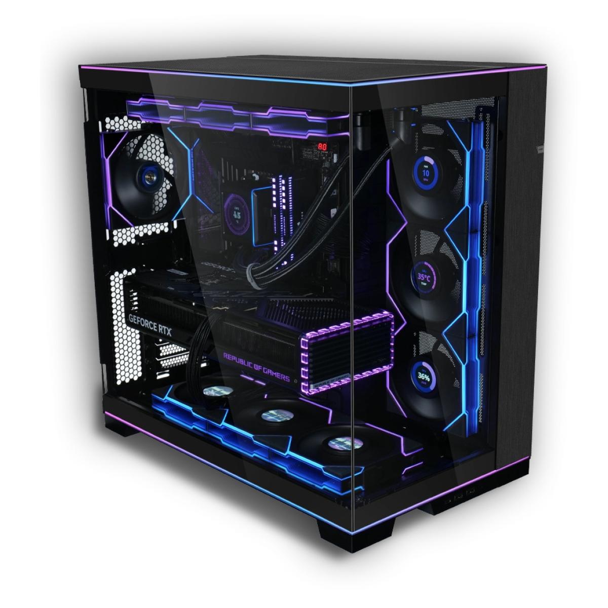 Lian Li O11 Dynamic EVO RGB Edition (Black) Mid Tower 2 Sided Tempered Glass Gaming Case Lian Li O11 Dynamic EVO RGB Edition (Black) Mid Tower 2 Sided Tempered Glass Gaming Case
